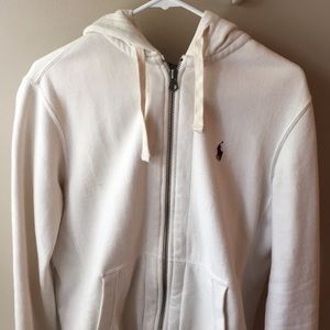 Unisex used Polo jacket hooded-small